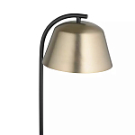 Торшер на изогнутом основании в сочетании черного и золотистого цвета Stable Base варинант исполнения - 2 | Loft Concept во Владивостоке