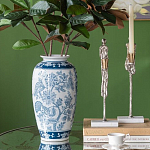 Ваза с синим цветочным орнаментом Blue & White Ornament  варинант исполнения - 5 | Loft Concept во Владивостоке