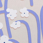 Подушка декоративная с цветочным принтом Blossom Essence Lily варинант исполнения - 3 | Loft Concept во Владивостоке