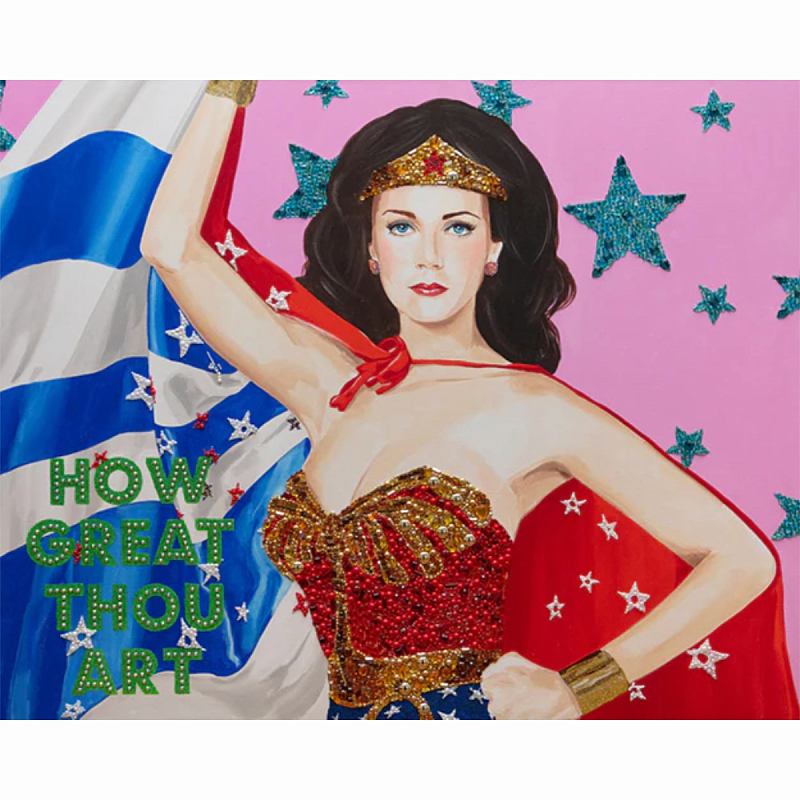 Картина Wonder Woman "How Great Thou Art" Мульти Картина Wonder Woman "How Great Thou Art" Мульти во Владивостоке | Loft Concept