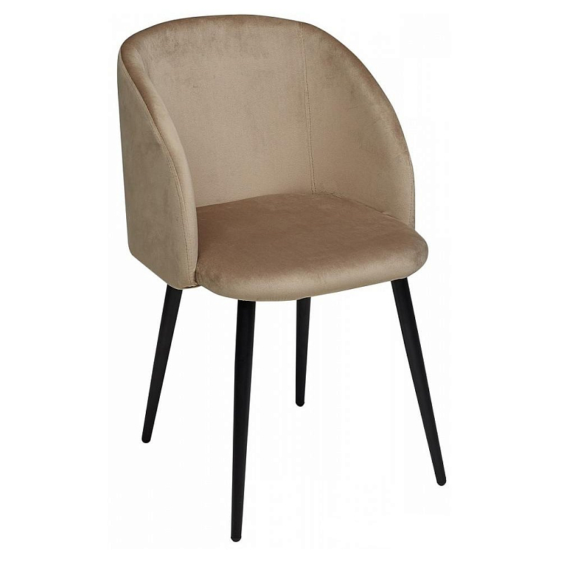 Стул Jean-Jacques Beige Бежевый Черный Стул Jean-Jacques Beige Бежевый Черный во Владивостоке | Loft Concept