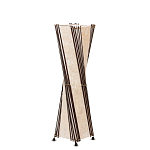 Торшер из перламутра на металлическом каркасе Indonesian Wave варинант исполнения - 3 | Loft Concept во Владивостоке