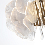 Люстра с декором в виде крупных рельефных лепестков 80 см Ethereal Bloom варинант исполнения - 6 | Loft Concept во Владивостоке
