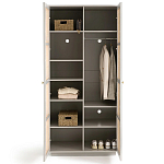 Шкаф с двумя дверцами из плетеного ротанга Tomio Wicker Furniture варинант исполнения - 5 | Loft Concept во Владивостоке