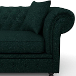 Мебельная ткань Шенилл темно-зеленый цвет 138 см T4-36 варинант исполнения - 8 | Loft Concept во Владивостоке