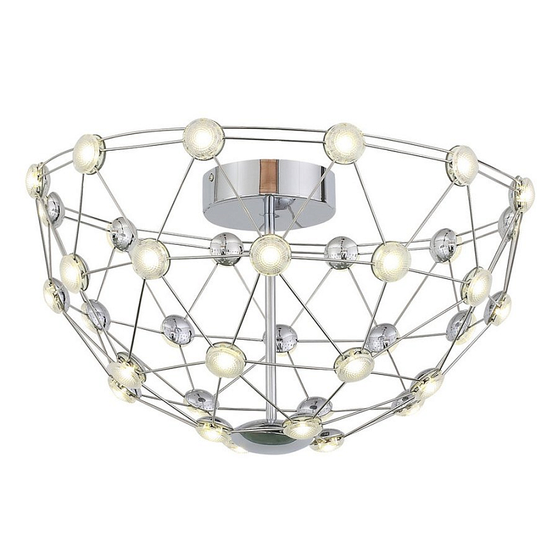 Потолочный светильник Fulleren Ceiling Lamp Хром Потолочный светильник Fulleren Ceiling Lamp Хром во Владивостоке | Loft Concept