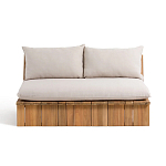 Двухместный диван для сада Acacia варинант исполнения - 2 | Loft Concept во Владивостоке