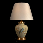 Настольная лампа бежевая с изображением птиц Slip Away варинант исполнения - 2 | Loft Concept во Владивостоке