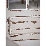 Зеркало-окно с эффектом старения в венецианском стиле Venetian White Mirror варинант исполнения - 4 | Loft Concept во Владивостоке