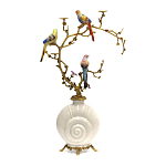 Подсвечник с декором из птиц на ветвях Birds of Paradise варинант исполнения - 2 | Loft Concept во Владивостоке