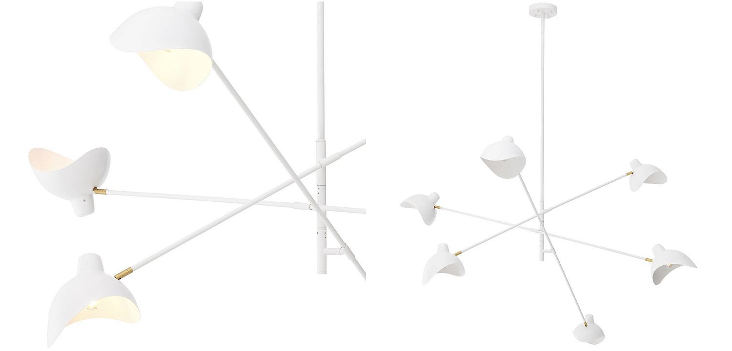 Люстра Eichholtz Chandelier Meryll White Люстра Eichholtz Chandelier Meryll White - Loft-Concept во Владивостоке