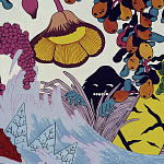 Homer Simpson in Paradise картина акрил на холсте варинант исполнения - 3 | Loft Concept во Владивостоке