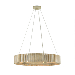 Люстра круглая из толстых деревянных реек Natural Style варинант исполнения - 2 | Loft Concept во Владивостоке