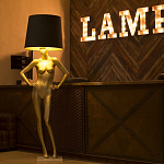 Лампа MANNEQUIN LAMP с абажуром руки на талии варинант исполнения - 5 | Loft Concept во Владивостоке
