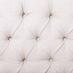 Кровать двуспальная светло-бежевая с основанием из массива дуба с мягким изголовьем Flax Beds варинант исполнения - 4 | Loft Concept во Владивостоке