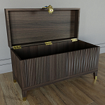 Большой дизайнерский Сундук Elsa Dreams Walnut варинант исполнения - 2 | Loft Concept во Владивостоке