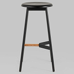 Черный барный стул Knopper варинант исполнения - 2 | Loft Concept во Владивостоке