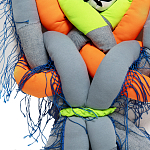 Кукла из одежды и павлопосадских платков Rusalka Blue Jeans 2 варинант исполнения - 3 | Loft Concept во Владивостоке