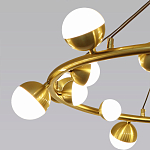 Люстра подвесная светодиодная с плафонами в форме шара Italian Globe Cedar Moss Light варинант исполнения - 3 | Loft Concept во Владивостоке