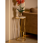 Столик дизайнерский Beige marble варинант исполнения - 4 | Loft Concept во Владивостоке