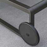 Шезлонг на металлическом каркасе с регулируемой спинкой GUELL Sunbed варинант исполнения - 7 | Loft Concept во Владивостоке