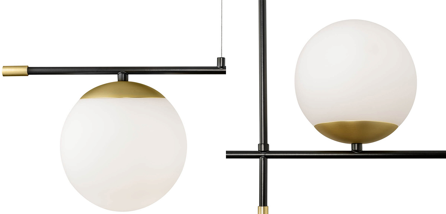 Светильник Spike Two Balls Hanging Lamp Светильник Spike Two Balls Hanging Lamp - Loft-Concept во Владивостоке