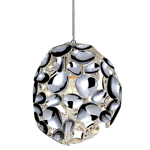 Подвесной светильник цвета хром CLAM