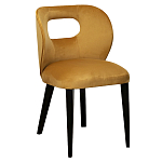 Стул велюровый горчичный Verified варинант исполнения - 3 | Loft Concept во Владивостоке