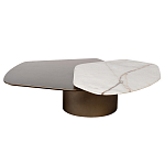 Столик журнальный Promontory с мрамором варинант исполнения - 6 | Loft Concept во Владивостоке