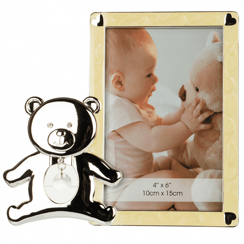 Фоторамка детская Childhood Corner Misha Серебряный Фоторамка детская Childhood Corner Misha Серебряный во Владивостоке | Loft Concept