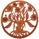 Панно из дерева Foliage Panel With Trees варинант исполнения - 1 | Loft Concept во Владивостоке