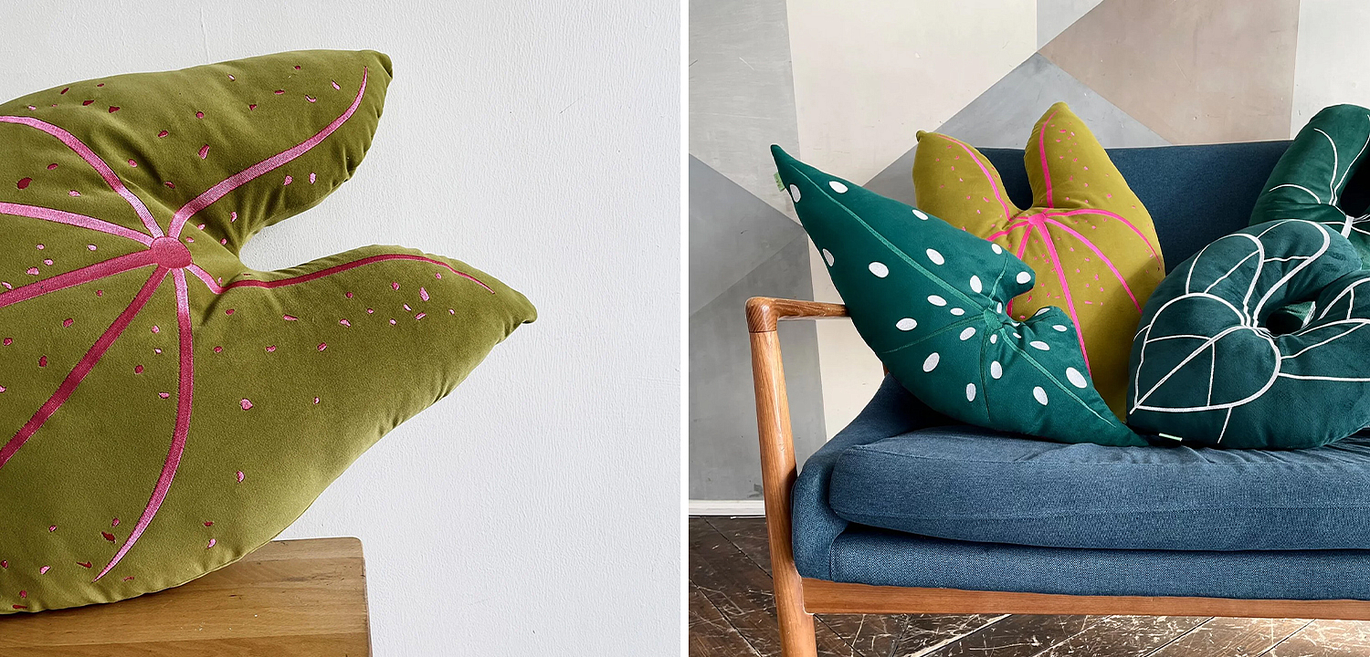 Декоративная подушка Botanical Cushion Caladium Декоративная подушка Botanical Cushion Caladium - Loft-Concept во Владивостоке