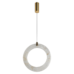 Подвесной светильник в форме кольца Cryptocrystalline Stone варинант исполнения - 7 | Loft Concept во Владивостоке