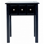 Черная тумба с выдвижным ящиком Monica варинант исполнения - 1 | Loft Concept во Владивостоке