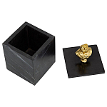 Мраморная шкатулка с бюстом из металла KELLY WEARSTLER варинант исполнения - 7 | Loft Concept во Владивостоке