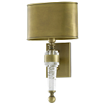 Бра с овальным абажуром на прозрачном основании Masculinity варинант исполнения - 3 | Loft Concept во Владивостоке