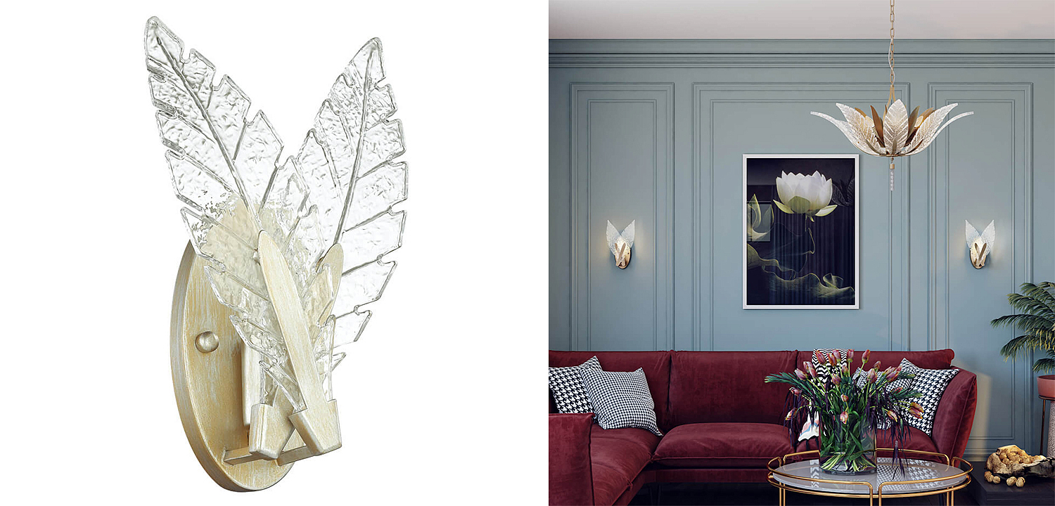 Бра Glass Petals Sconce Бра Glass Petals Sconce - Loft-Concept во Владивостоке