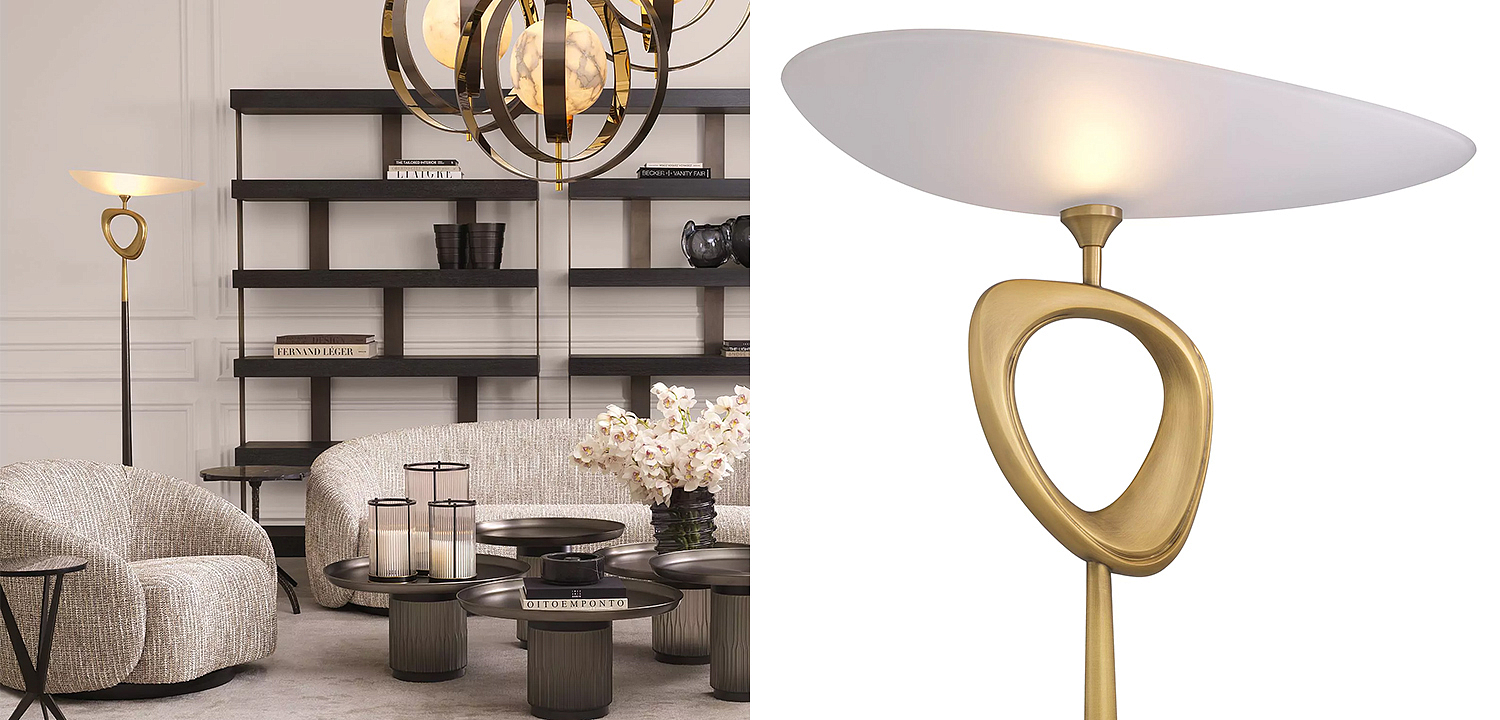 Торшер Eichholtz Floor Lamp Celine Торшер Eichholtz Floor Lamp Celine - Loft-Concept во Владивостоке