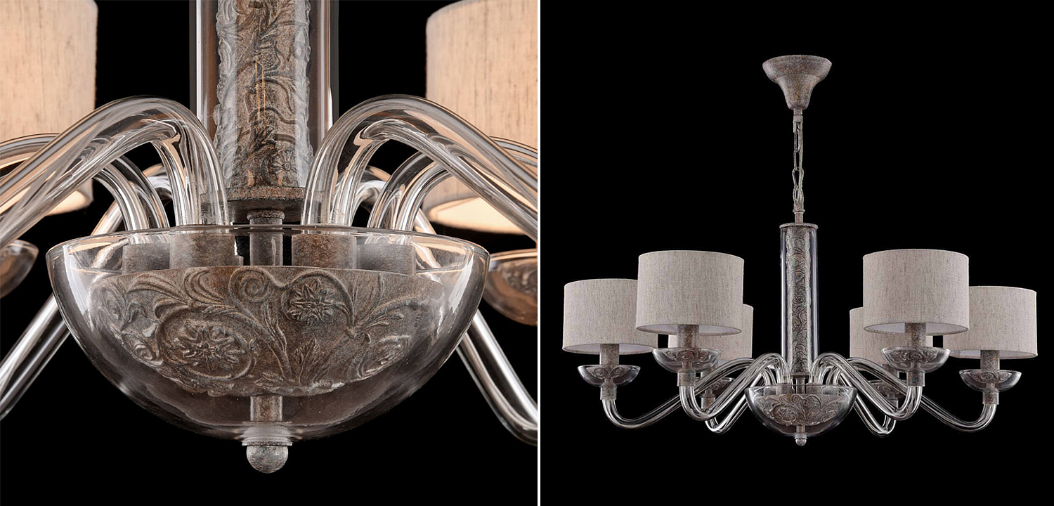 Люстра Sabella Light Chandelier 6 lamp Люстра Sabella Light Chandelier 6 lamp - Loft-Concept во Владивостоке