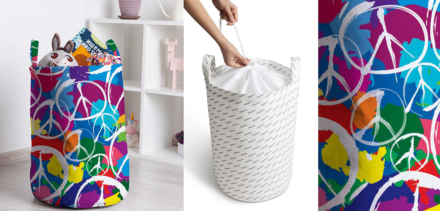 Корзина Peace Basket Корзина Peace Basket - Loft-Concept во Владивостоке