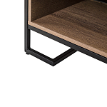 Стеллаж под TV в стиле лофт с открытыми полками и ящиками Urban Style Space варинант исполнения - 4 | Loft Concept во Владивостоке