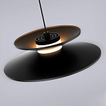 Подвесной светильник черного цвета из металла Obsidian Touch варинант исполнения - 4 | Loft Concept во Владивостоке