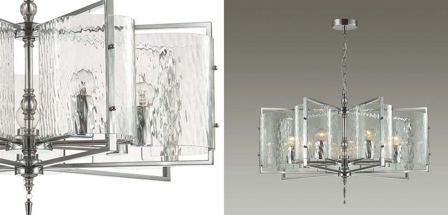 Люстра Karissa Chrome Chandelier 65 Люстра Karissa Chrome Chandelier 65 - Loft-Concept во Владивостоке