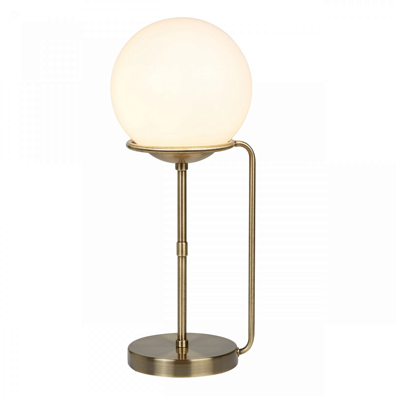 Настольная лампа Melissa Table Lamp Латунь Молочный Настольная лампа Melissa Table Lamp Латунь Молочный во Владивостоке | Loft Concept