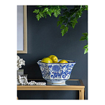 Чаша белая с синим цветочным узором Chino Dishes варинант исполнения - 4 | Loft Concept во Владивостоке