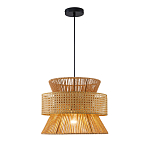 Подвесной светильник с абажуром из натуральных материалов Light Inside the Cell варинант исполнения - 2 | Loft Concept во Владивостоке