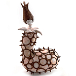 Статуэтка для интерьера коричневый фрукт Pandora Tropical Fruit 21 варинант исполнения - 3 | Loft Concept во Владивостоке