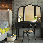 Туалетный столик Stylish Black варинант исполнения - 2 | Loft Concept во Владивостоке