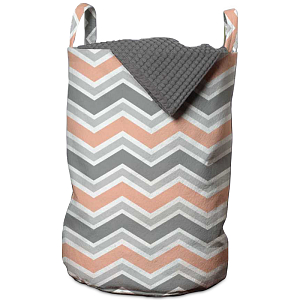 Корзина Gray Chevron Basket
