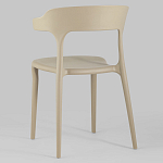 Бежевый стул из прочного PP-пластика JORIS варинант исполнения - 5 | Loft Concept во Владивостоке